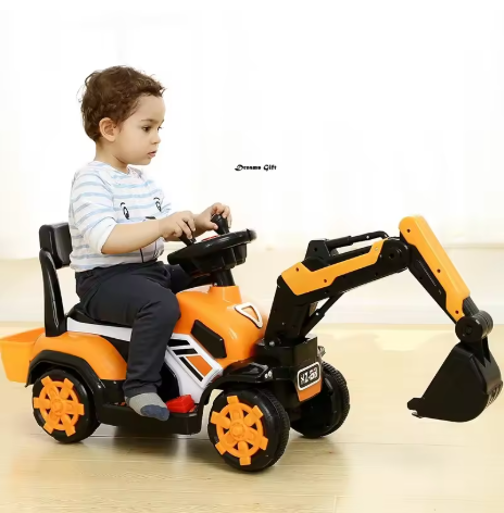 EXCAVADORA ELÉCTRICA MONTABLE PARA NIÑOS